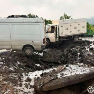 Փլուզում Երևան-Սևան ավտոճանապարհին ․ տուժածներ չկան