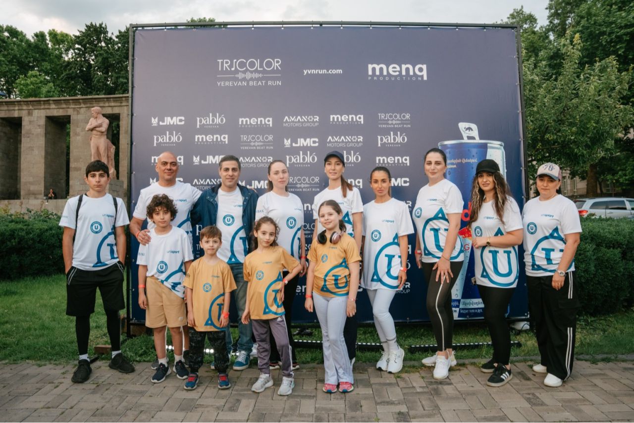 Յունիբանկը և Unisport ակումբը մասնակցել են «Tricolor» Yerevan Beat Run վազքին