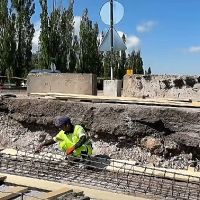 Երևան-Սևան ճանապարհի վրա կայծակի հարվածից վնասված կամուրջը վերականգնվում է