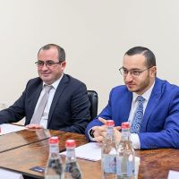 Մխիթար Հայրապետյանը հանդիպել է ԱՄՆ գործերի ժամանակավոր հավատարմատար Դեյվիդ Ալենին