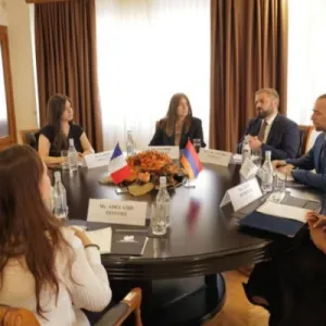 Պապոյանն ընդունել է Հայաստանում Ֆրանսիայի արտակարգ և լիազոր դեսպան Օլիվիե Դըկոտինյիին