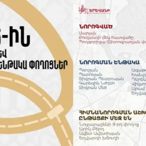 2026-ին նորոգված և նորոգման ենթակա փողոցներ