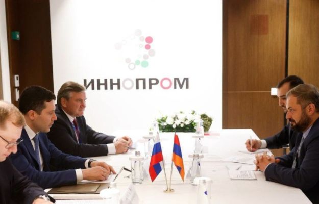 Պապոյանը և ՌԴ առևտրի նախարարը քննարկել են երկու երկրների միջև առևտրատնտեսական հարաբերությունների ընթացիկ զարգացումները