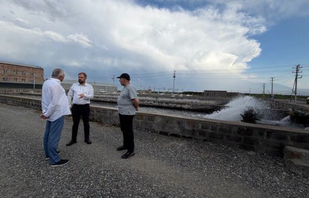 Պապոյանը ձկնաբուծարանում քննարկել է ձկնատեսակների՝ ԵՄ արտահանման հնարավորությունը