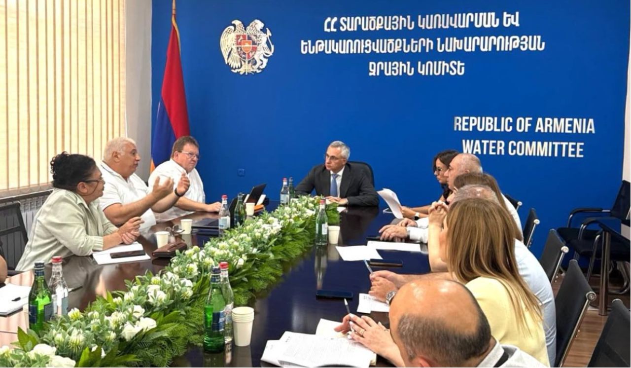 Ջրային կոմիտեում քննարկվել են «Վեոլիա Ջրի» անկախ տեխնիկական աուդիտորական ծառայությունների ձեռքբերման պայմանագրի դրույթները