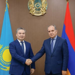 Քննարկվել են արդյունաբերության ոլորտում հայ-ղազախստանյան միջպետական փոխգործակցության ընդլայնման հարցեր