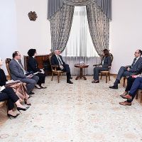 Փոխվարչապետ Մհեր Գրիգորյանն ընդունել է ԱՄՀ հայաստանյան առաքելության պատվիրակության ղեկավարին