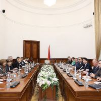 Ֆինանսների նախարարությունում տեղի է ունեցել աշխատանքային քննարկում Համաշխարհային բանկի գործընկերների հետ