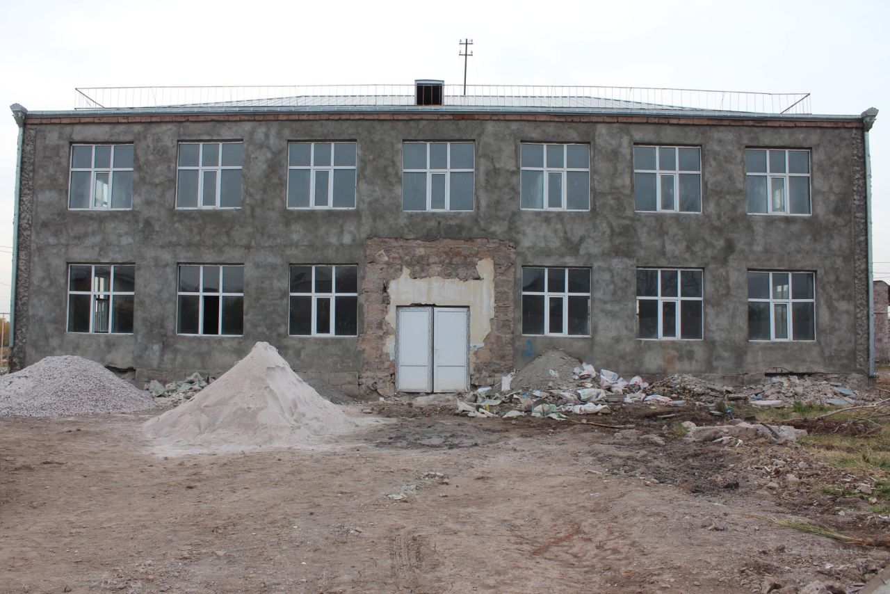 Խոյ համայնքի Այգեշատ գյուղում ընթացքի մեջ են մանկապարտեզի վերանորոգման աշխատանքները