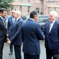 Սյունիքի մարզպետ Ռոբերտ Ղուկասյանը  ընդունել է  Իգոր Մասլովի գլխավորած պատվիրակությանը