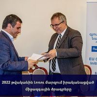 2022 թվականին Լոռու մարզում իրականացված միջազգային ծրագրերը