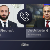 ՀՀ ԱԳ նախարար Արարատ Միրզոյանի հեռախոսազրույցը ՌԴ ԱԳ նախարար Սերգեյ Լավրովի հետ