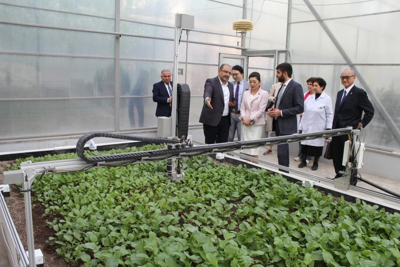 Արման Խոջոյանը Ճապոնիայի դեսպան Ֆուկուշիմա Մասանորիի հետ շրջել է Հայաստանի ազգային ագրարային համալսարանում