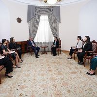 Փոխվարչապետ Մհեր Գրիգորյանն ընդունել է ՄԱԿ-ի մանկական հիմնադրամի ներկայացուցչին